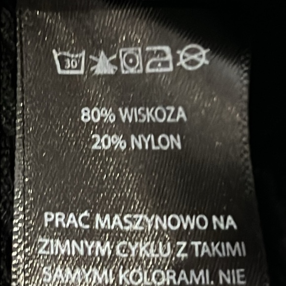NWT House of Harlow 1960 Women's Rib Knit Bralette Black Top size M - Picture 7 of 7
